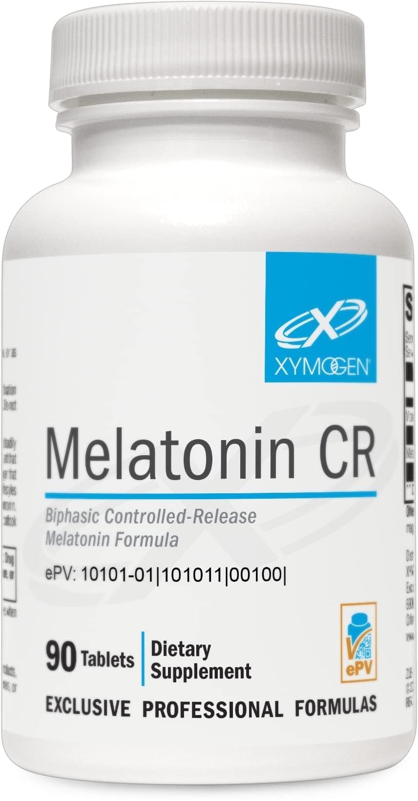 XYMOGEN Melatonin CR capsules front view