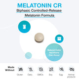XYMOGEN Melatonin CR capsules in a hand