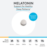 XYMOGEN Melatonin Peppermint Quick-Dissolve Tablets with natural peppermint leaves