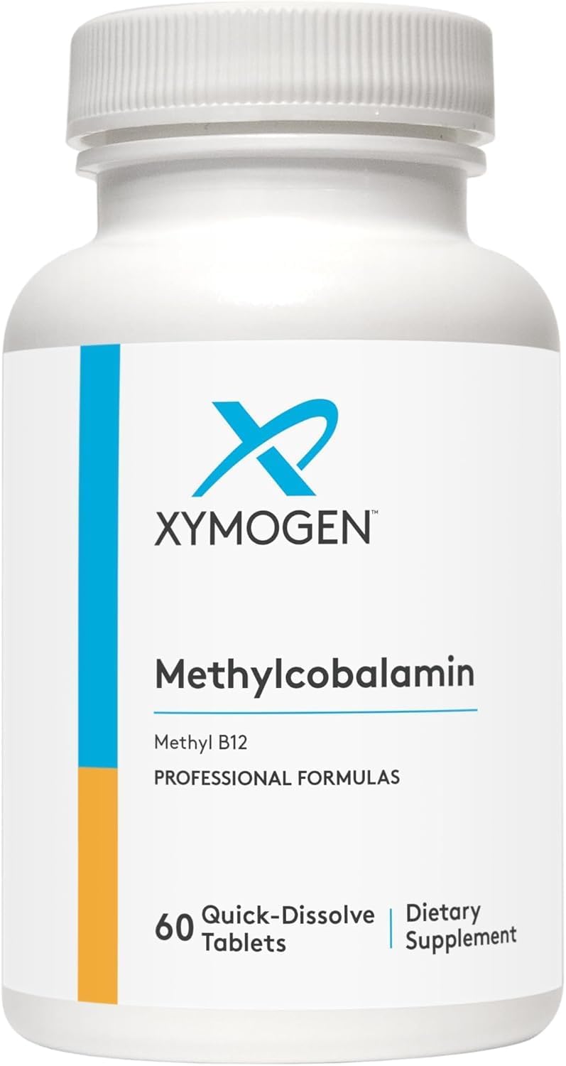 XYMOGEN Methylcobalamin B12 Supplement front view