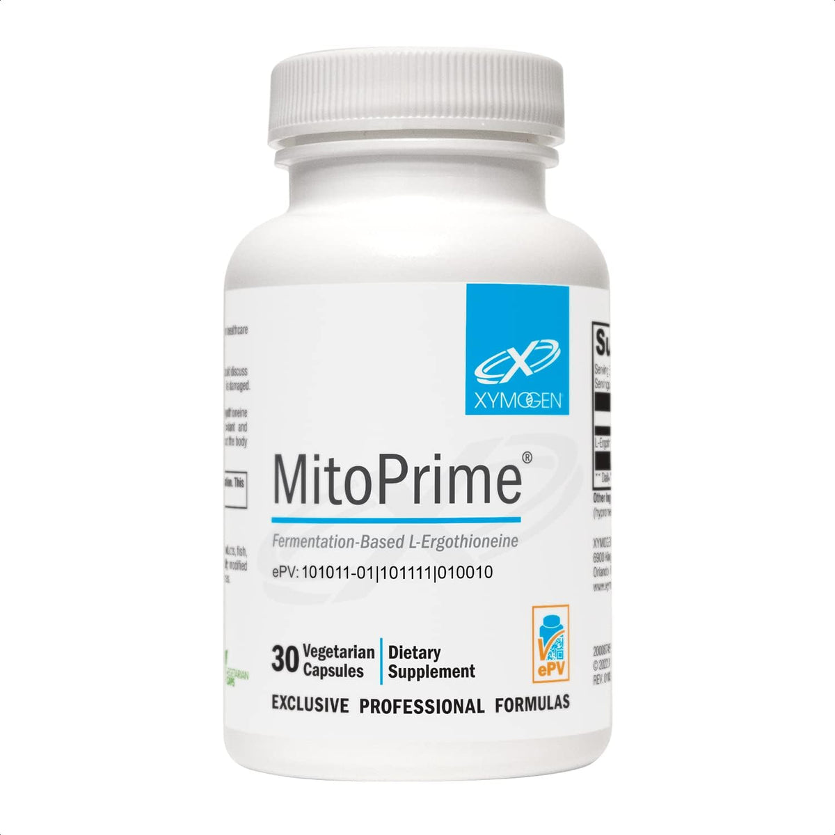 XYMOGEN MitoPrime Blended Vitamin & Mineral Supplement front view