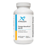 XYMOGEN Omega MonoPure 650 EC Fish Oil Supplement front view