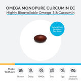 XYMOGEN Omega MonoPure Curcumin EC 50g packaging side view