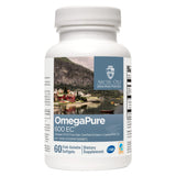XYMOGEN OmegaPure Omega-3 Fish Oil Softgels front view