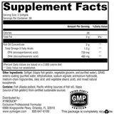 XYMOGEN OmegaPure Omega-3 Fish Oil Softgels packaging