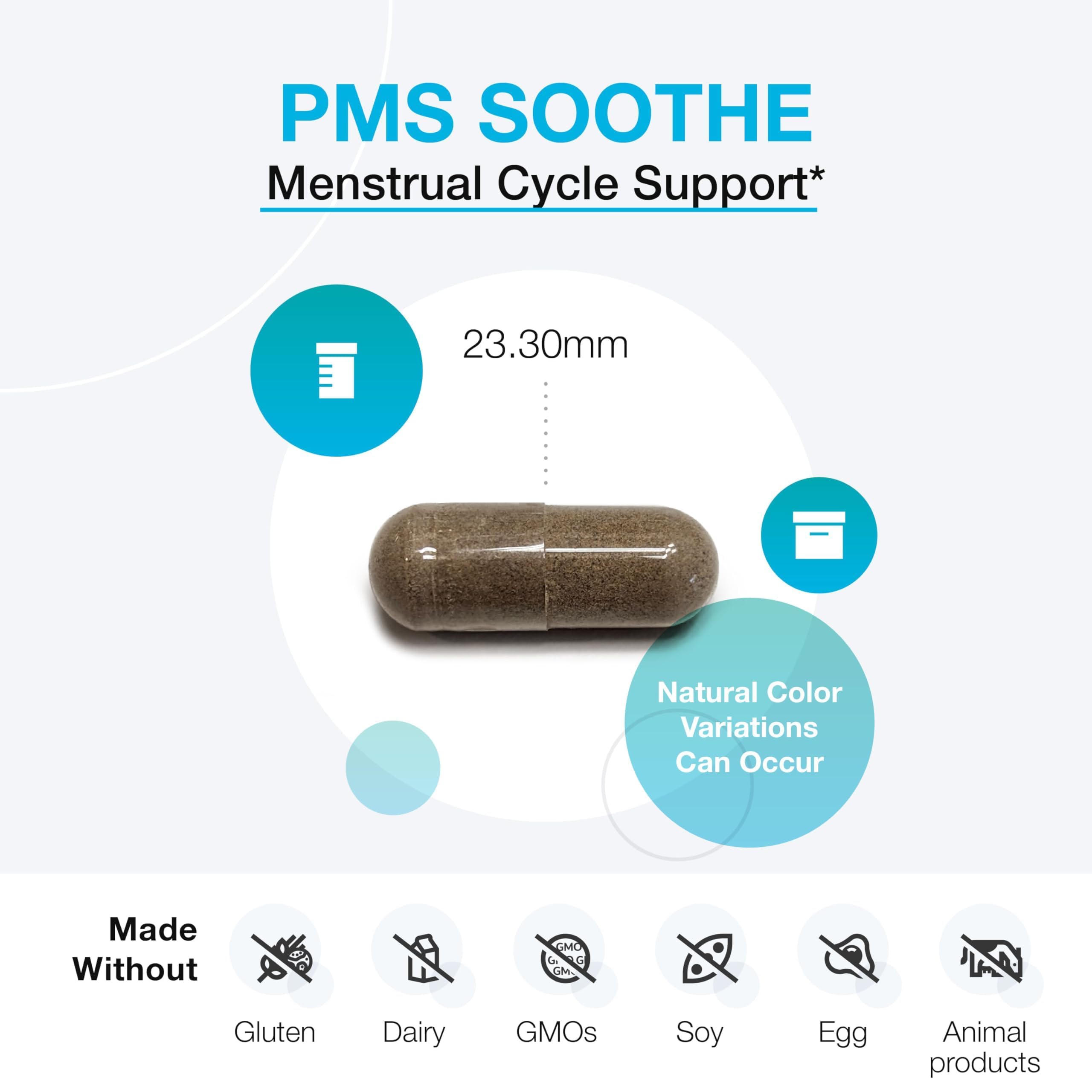 XYMOGEN PMS Soothe Licorice Root Supplement ingredients list