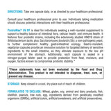 XYMOGEN ProbioMax Sb 35B probiotic capsules on a table
