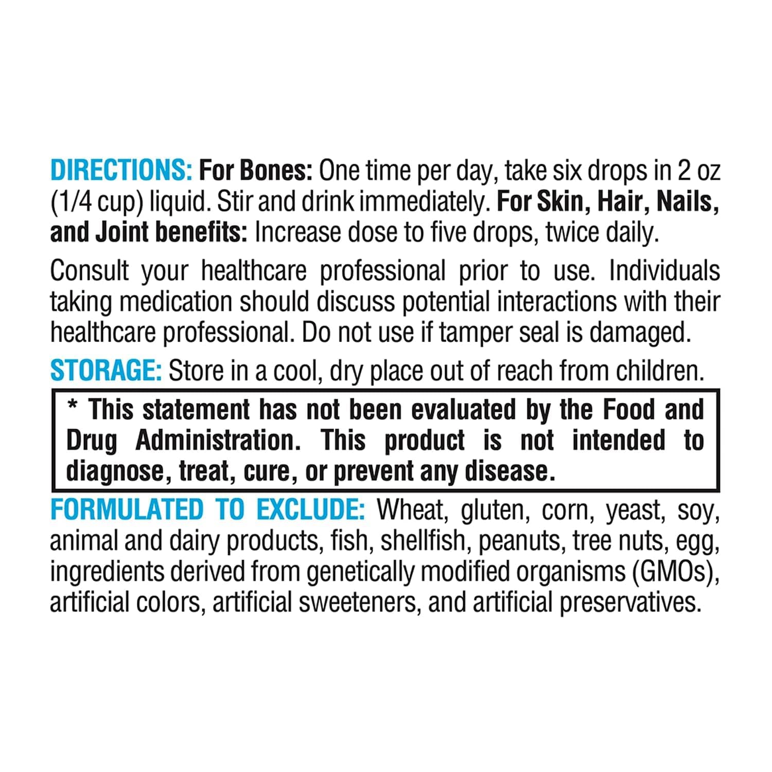 XYMOGEN RegeneMax Liquid 45g ingredients list
