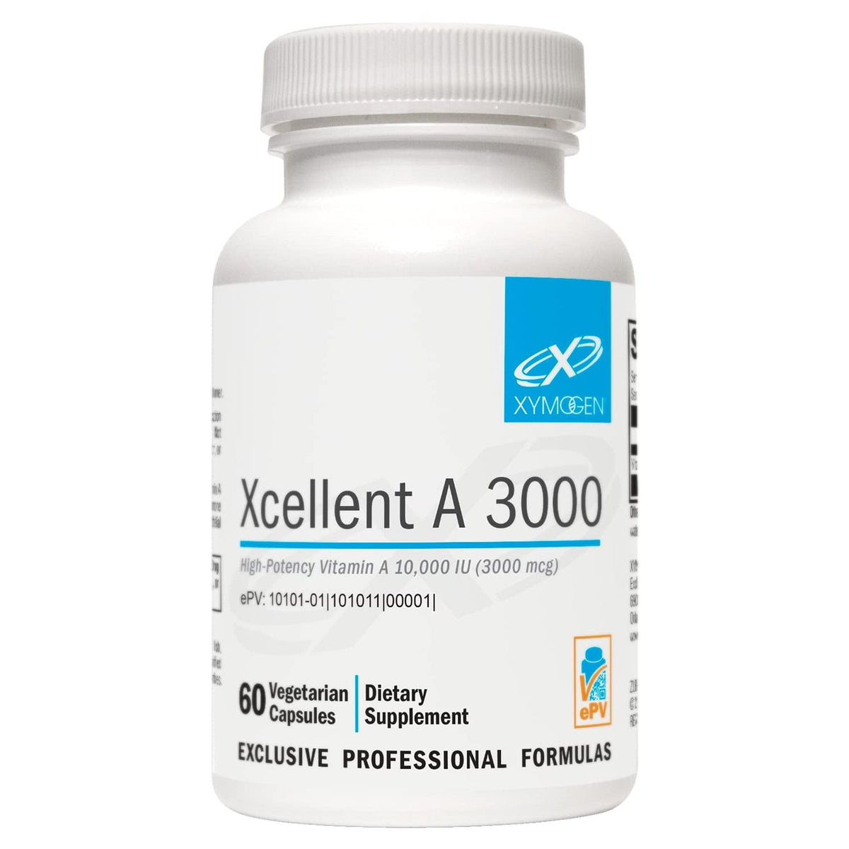XYMOGEN Xcellent A 3000 60 capsules front view