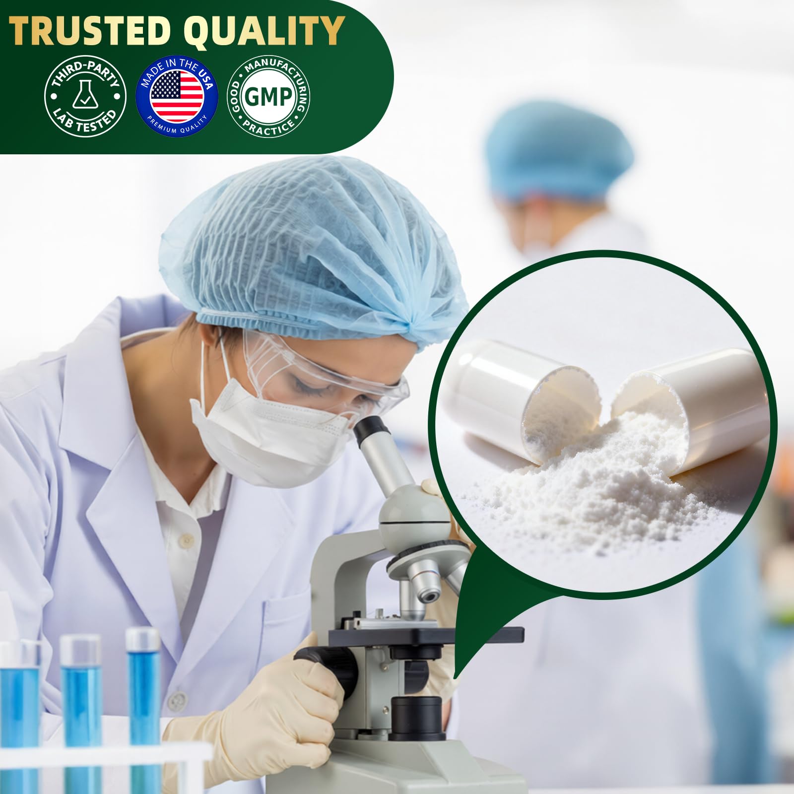 YAAHARO Resveratrol Supplement 1200mg β-NMNH bottle with capsules