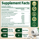 YAAHARO Resveratrol Supplement 1200mg β-NMNH packaging details