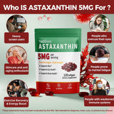 YacBass Astaxanthin 5mg Softgels softgel close-up