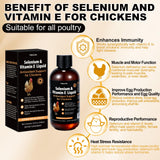 Yakucho E+S Poultry Vitality Formula 109g liquid supplement side view