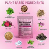 Yalei Pheromone Gummies vegan and non-GMO label