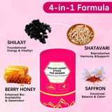 Yalei Strawberry Shilajit Honeysticks individual stick close-up