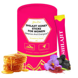 Yalei Strawberry Shilajit Honeysticks packaging front view