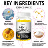 Yalei Women's Health Gummies bottle side view