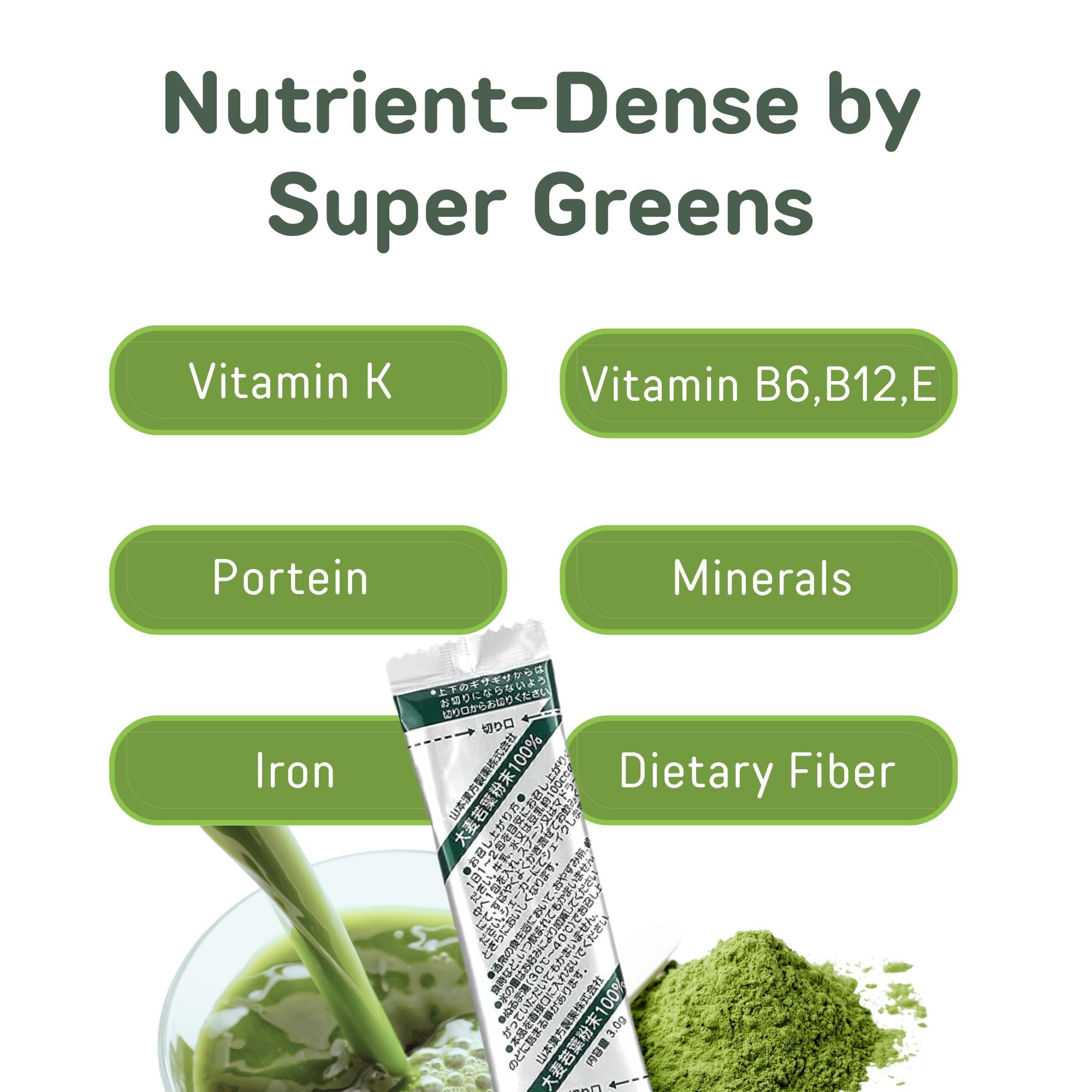 Yamamoto Kanpoh Young Barley Grass Powder packaging details