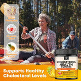 YANLUOBO Cholesterol Gummies with fresh pineapple slices