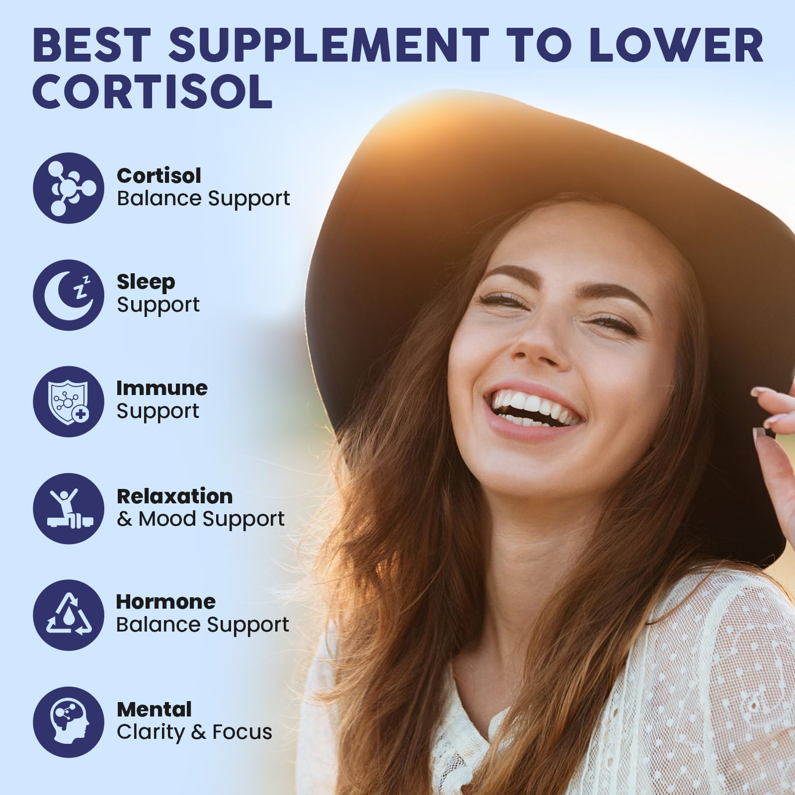 YANLUOBO Cortisol Liquid Drops in a glass of water