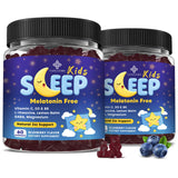 YANLUOBO Kids Sleep Gummies front view with packaging