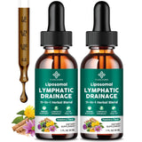 YANLUOBO Lymphatic Drainage Drops front view with packaging