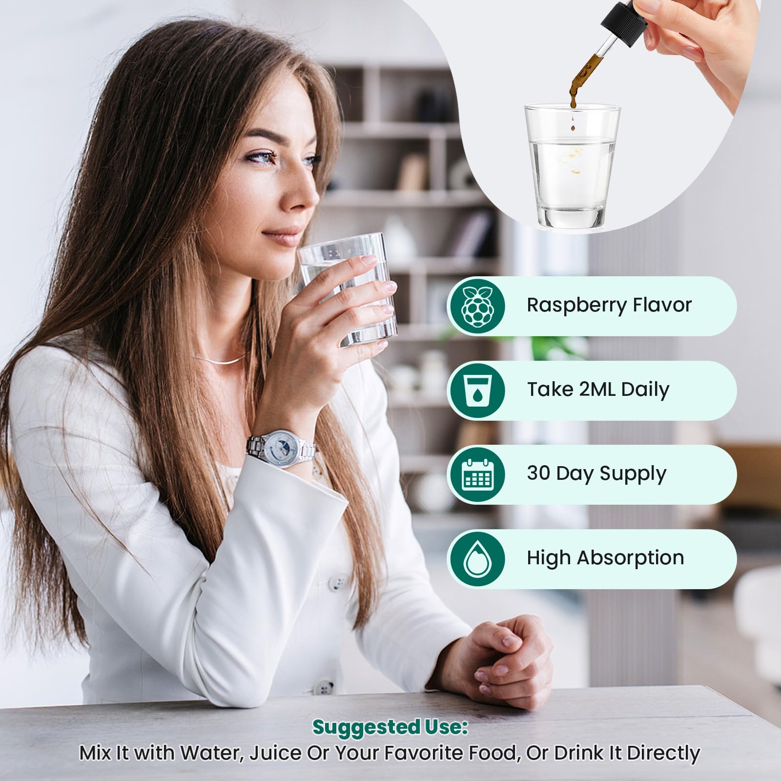 YANLUOBO Lymphatic Drainage Drops lifestyle scene