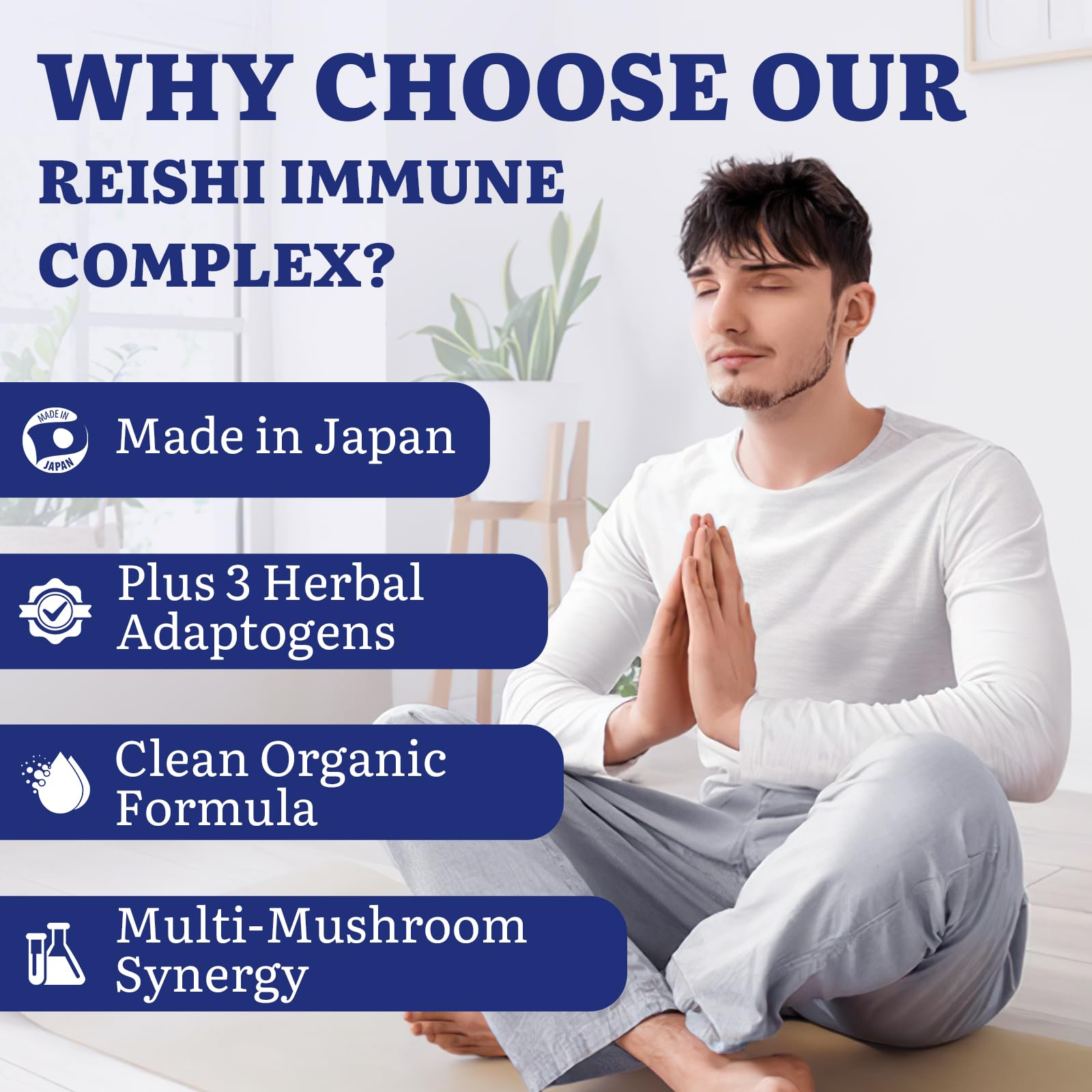 Yasumako Japanese Reishi Mushroom Complex ingredients list