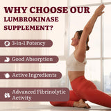 Yasumako Lumbrokinase Supplement 100mg ingredients list