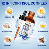 YBFQ Advanced Cortisol Support Liquid Drops 60ml side view