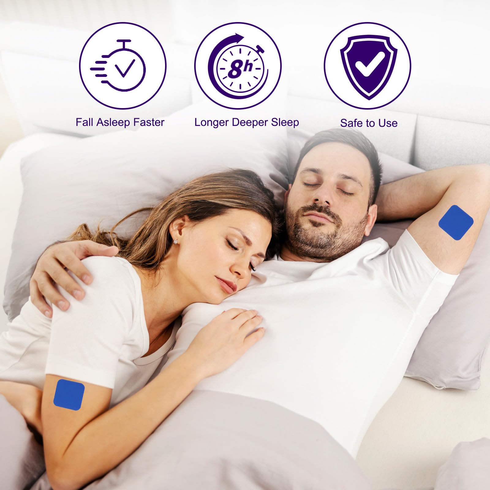 YBYMCJ Adult Sleep Patches on skin application