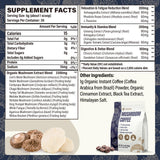YEKBYOE Organic Mushroom Coffee scoop and powder