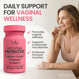 YELLA WELLNESS Probiotic Capsules bottle side view
