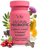 YELLA WELLNESS Probiotic Capsules for Women 60 Count front view