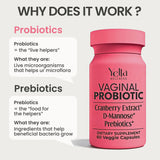 YELLA WELLNESS Probiotic Capsules for Women close-up of capsules