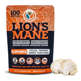 YEMAYA Organic Lion's Mane Mushroom Powder 100g front view