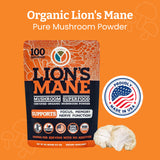 YEMAYA Organic Lion's Mane Mushroom Powder packaging