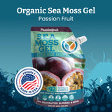 YEMAYA Sea Moss Gel packaging with natural fruit flavour