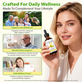YEMFGQOE St. John's Wort Liquid Tincture dropper in use