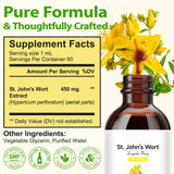 YEMFGQOE St. John's Wort Liquid Tincture ingredients list