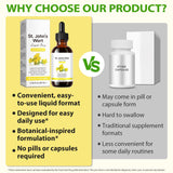 YEMFGQOE St. John's Wort Liquid Tincture with water