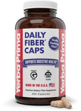 Yerba Prima Daily Fiber Caps 400 capsules front view