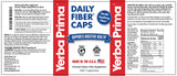 Yerba Prima Daily Fiber Caps close-up of capsules