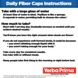 Yerba Prima Daily Fiber Caps ingredients list