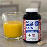 Yerba Prima Daily Fiber Caps showing dosage instructions