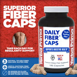 Yerba Prima Daily Fiber Caps side view showing capsule