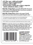 Yerba Prima Daily Fiber Formula Orange Powder 16oz back view