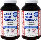 Yerba Prima Daily Fiber Formula Powder 12 Ounce front view