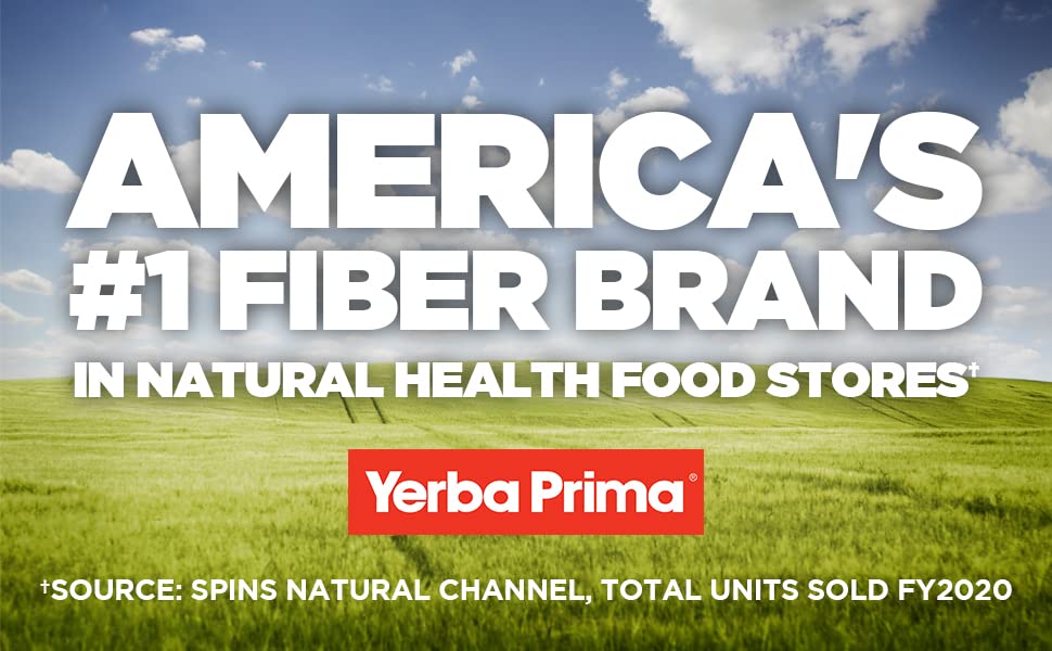 Yerba Prima Daily Fibre Supplement 567g lifestyle scene