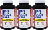 Yerba Prima Fiber Plus Senna 180 Caps front view